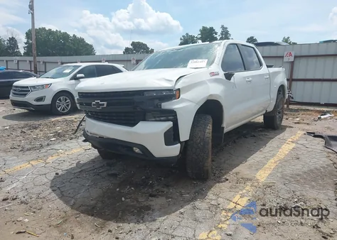 2021 Chevrolet Silverado 4Wd Short Bed Rst z USA, uszkodzony, nr VIN 1GCUYEED4MZ397720